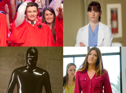 Glee, Grey's Anatomy, American Horror Story, Dexter Glee, Grey's Anatomy, American Horror Story, Dexter